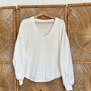 Citizens of humanity v neck oversized sweatshirt